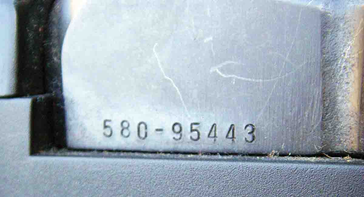 Guns produced with a serial prefix of 580 or higher will produce notably improved accuracy over previous rifles.